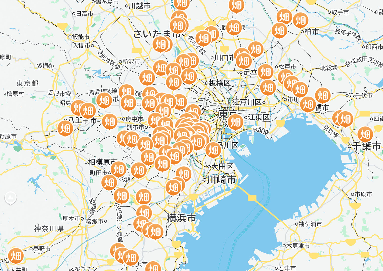 貸し農園・シェア畑 全国約127ヶ所に続々開園！