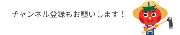 チャンネル登録もお願いします！